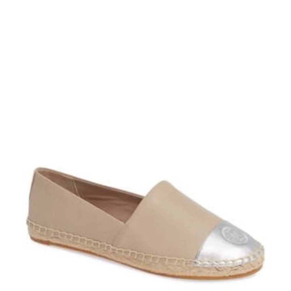 Tory Burch Colorblock Espadrille Flat Si